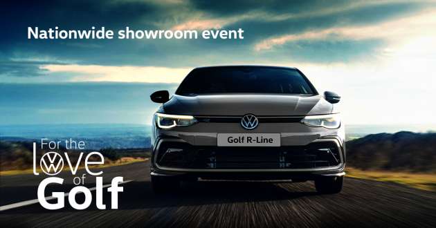 Test drive the new VW Golf R-Line, Tiguan Allspace Life at showrooms this weekend, August 13-14 [AD]