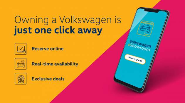 Volkswagen Malaysia revamps its virtual eShowroom – site now displays the real-time availability of models