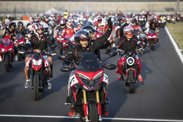 La World Ducati Week 2022 enregistre une fréquentation record