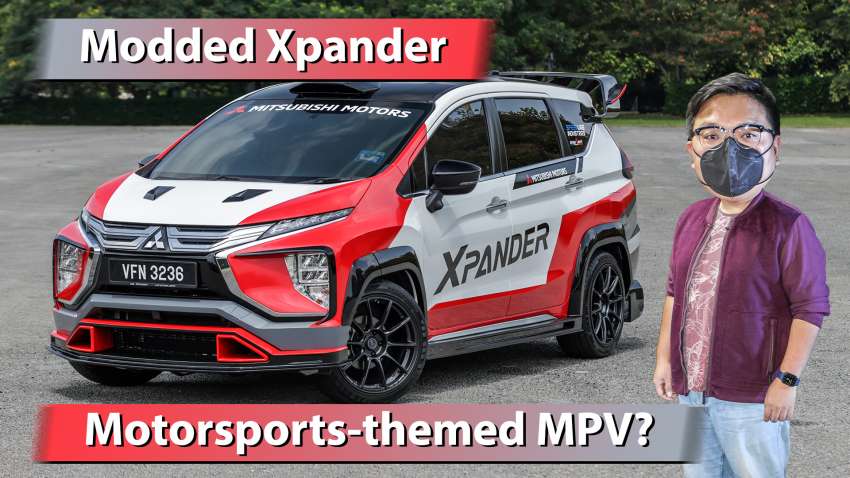 Motorsport-themed Mitsubishi Xpander in Malaysia by Speedline Industries: inspired by real AP4 rally car 1503327