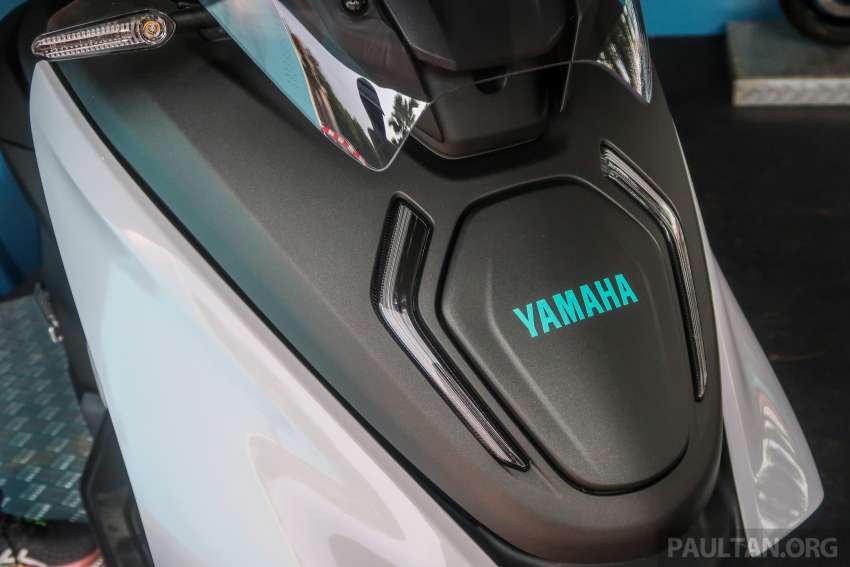 Yamaha E-01 dipamer di Karnival GenBlu Teluk Batik – skuter elektrik berkuasa 10.9 hp, jarak gerak 80 km 1502427