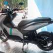 Yamaha E-01 dipamer di Karnival GenBlu Teluk Batik – skuter elektrik berkuasa 10.9 hp, jarak gerak 80 km