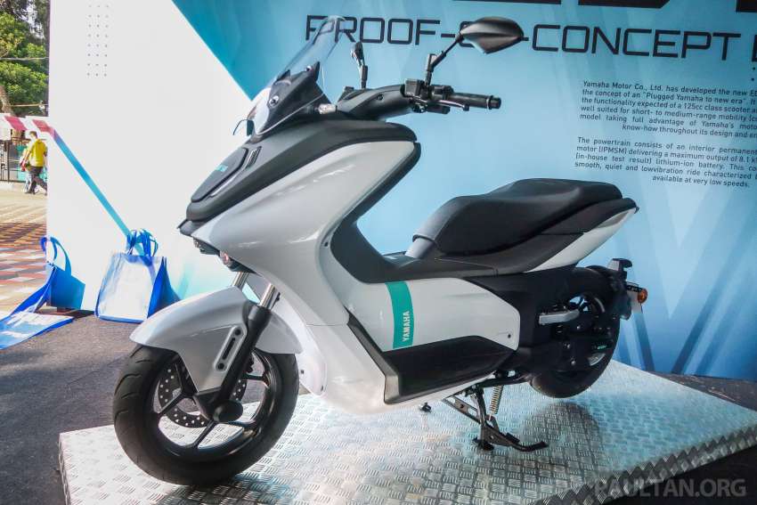 Malaysian reveal for Yamaha E-01 electric scooter 1502488