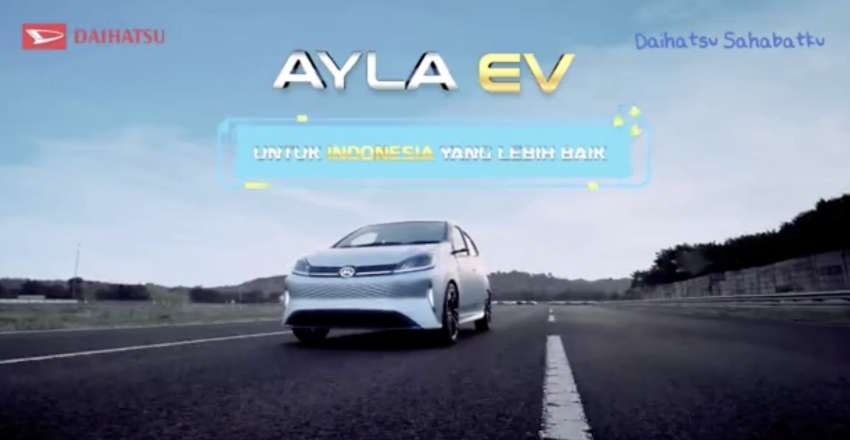 Daihatsu Ayla EV Concept – kembar Perodua Axia di Indonesia berkuasa elektrik, didedahkan di GIIAS 2022 1498120