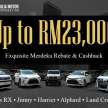 Get up to RM23,000 in rebates and cashback when you purchase a reconditioned car from Mulia Motor [AD]
