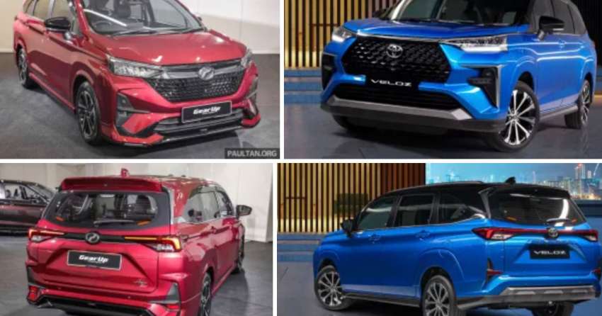 2022 Perodua Alza vs Toyota Veloz – RM20k separates the co-developed MPVs, but what are the differences? 1510183