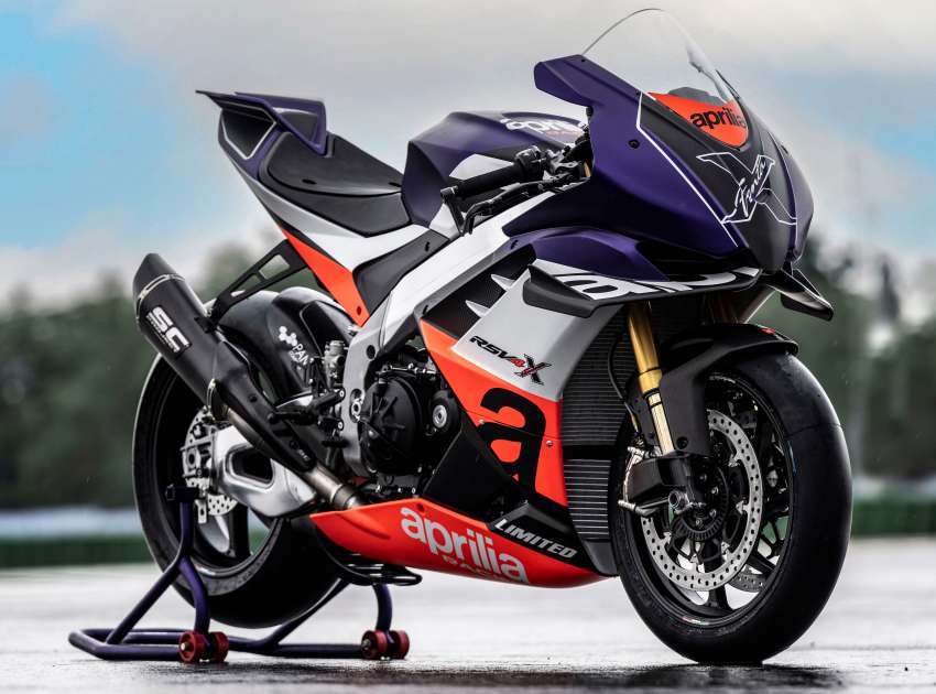 2022 Aprilia RSV4 Xtrenta is a 230 hp, 166 kg track-only weapon, limited to only 100 units worldwide 1507554