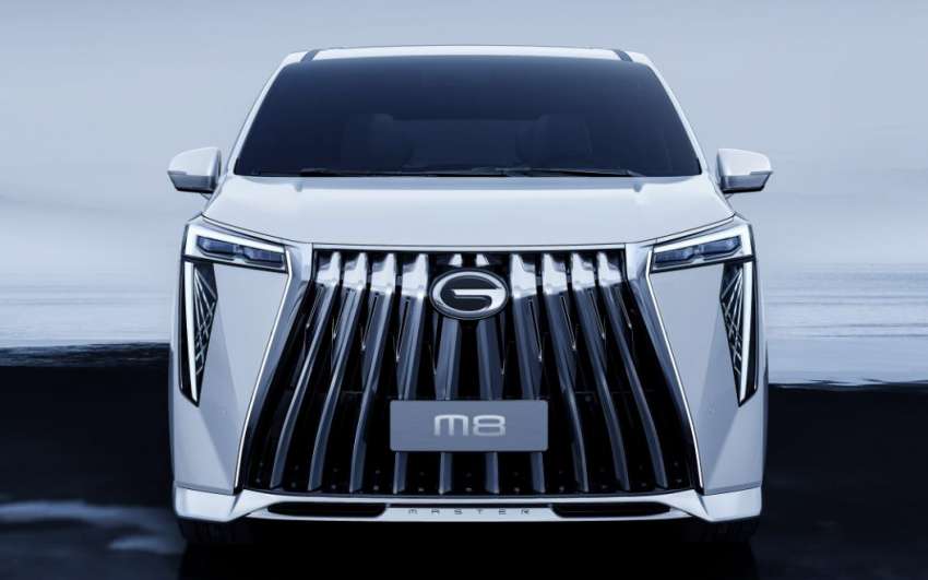 GAC Trumpchi M8 in China – three-row luxury MPV with massive grille; petrol, hybrid, PHEV powertrains 1507950