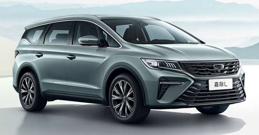Geely Jiaji L launched in China – facelifted MPV gets Proton’s Infinite Weave grille, longer body, 1.5T, 7DCT 1507232