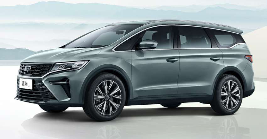 Geely Jiaji L launched in China – facelifted MPV gets Proton’s Infinite Weave grille, longer body, 1.5T, 7DCT 1507234