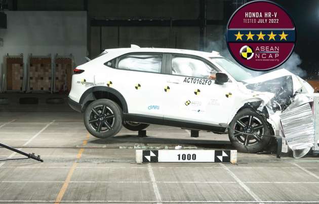 2022 Honda HR-V scores 5 stars in ASEAN NCAP test