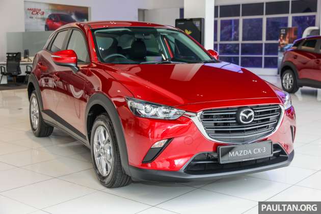 2022 Mazda CX-3 launched in Malaysia – new 2.0L and 1.5L Core variants; now CBU Thailand; from RM108k