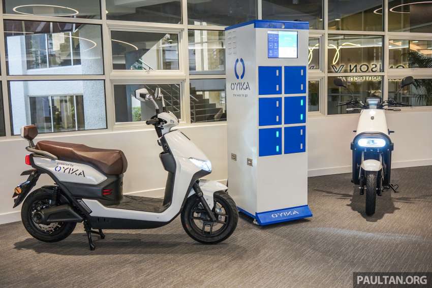 Oyika brings “Battery-as-a-Service” electric scooters to Malaysia – no waiting to charge, just swap batteries! 1518059