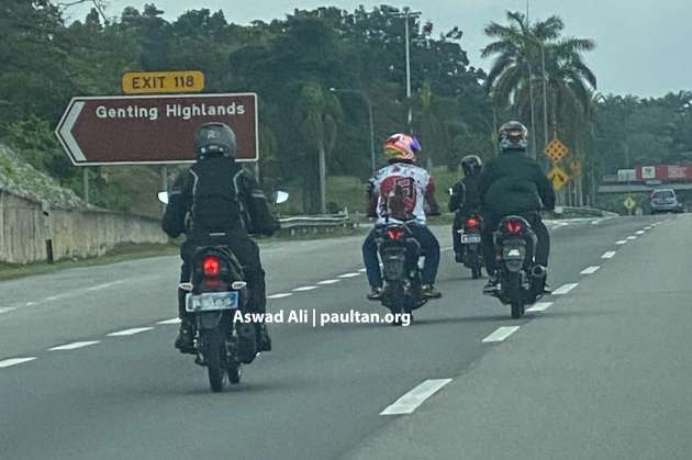 Yamaha Sirius FI spotted road testing in Malaysia