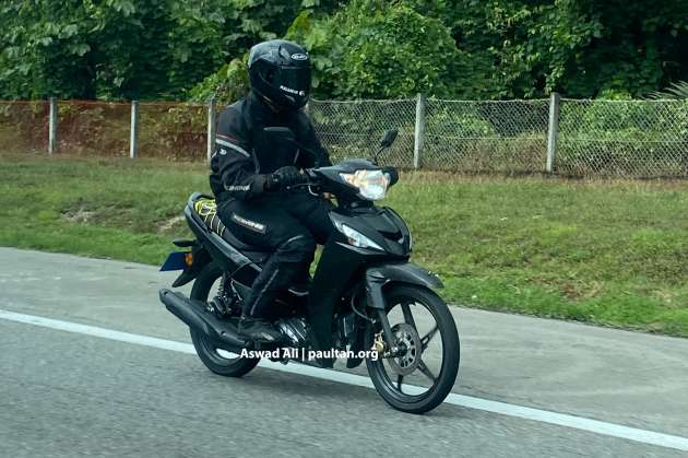 Yamaha Sirius FI spotted road testing in Malaysia