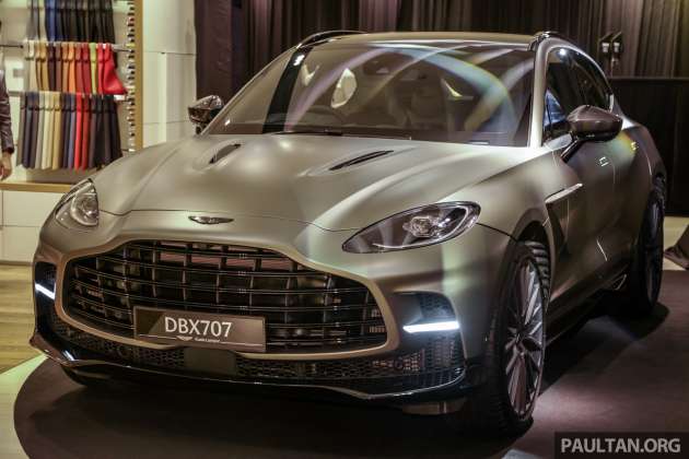 Aston Martin DBX707 now in Malaysia – world’s most powerful luxury SUV, 707PS, 900 Nm, RM1.098 million