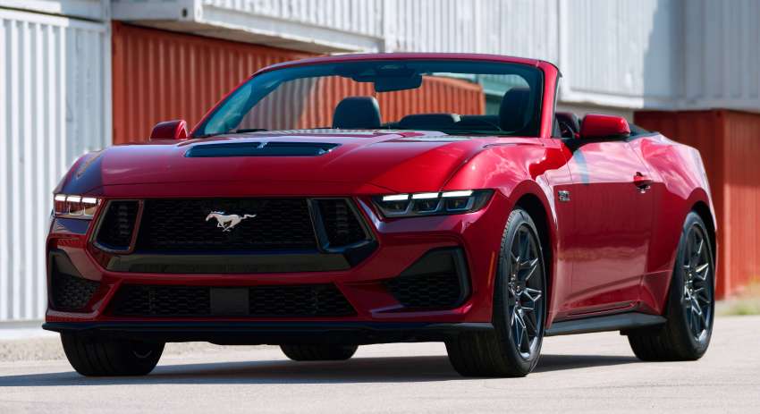 Ford Mustang 2024 diperkenal – boleh rev enjin guna kunci kawalan jauh, brek tangan elektronik untuk drift 1512562
