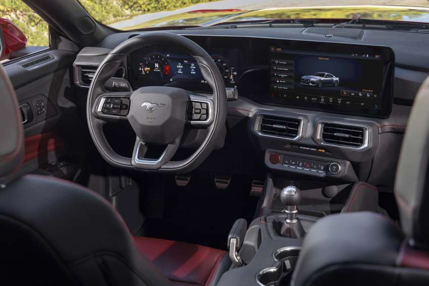 2024 Ford Mustang S650 – rev engine using the key, electronic drift handbrake, UI using 3D Unreal Engine! 1512430