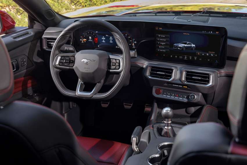 Ford Mustang 2024 diperkenal – boleh rev enjin guna kunci kawalan jauh, brek tangan elektronik untuk drift 1512551