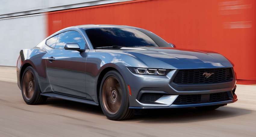 Ford Mustang 2024 diperkenal – boleh rev enjin guna kunci kawalan jauh, brek tangan elektronik untuk drift 1512578
