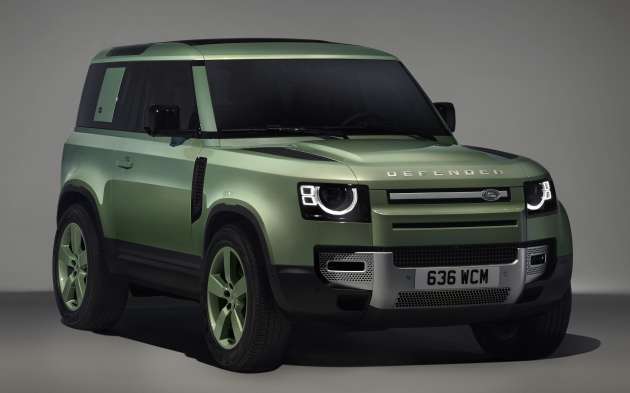 2023 Land Rover Defender 75th Limited Edition – Grasmere Green special to celebrate 1948 original