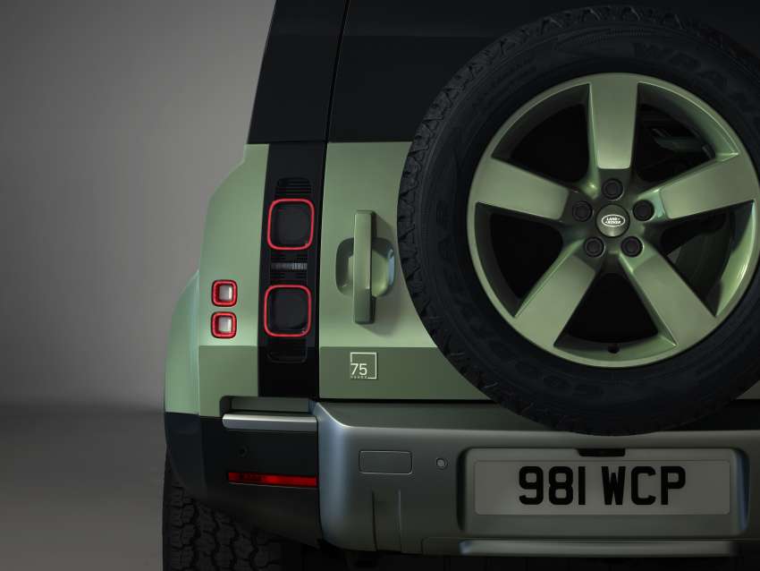 2023 Land Rover Defender 75th Limited Edition – Grasmere Green special to celebrate 1948 original 1513625