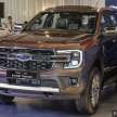 Ford Ranger to get 2.3L hybrid powertrain; won’t be made in Thailand, not likely coming to Malaysia