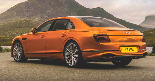 2023 Bentley Flying Spur Speed debuts with 6.0L twin-turbo W12; 635 PS and 900 Nm; 0-100 km/h in just 3.8s