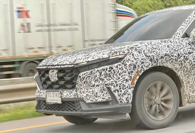 2023 Honda CR-V spotted testing in Thailand again – SUV to be offered with turbo and hybrid power there?