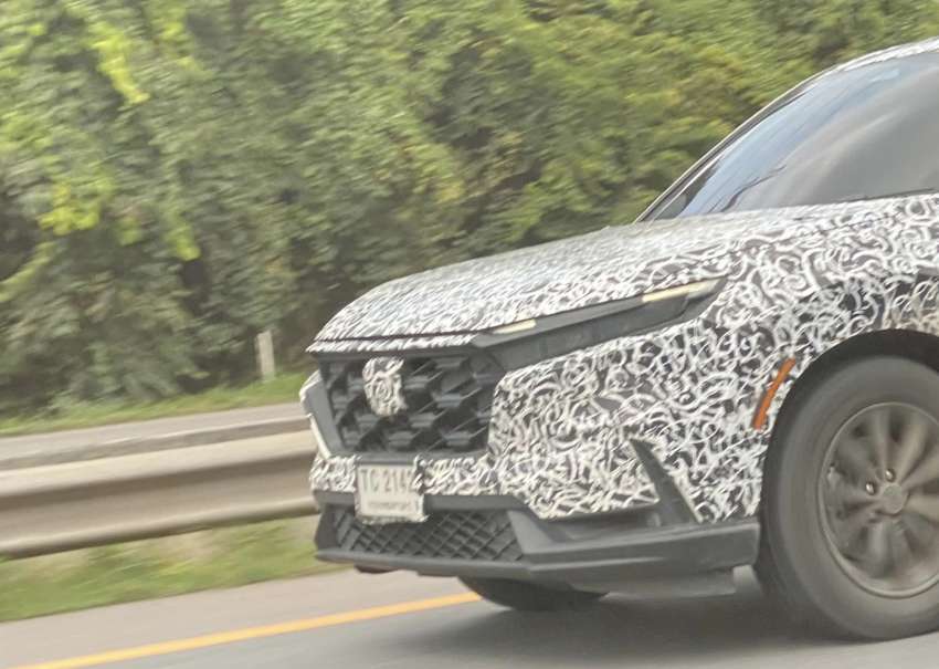 2023 Honda CR-V spotted testing in Thailand again – SUV to be offered with turbo and hybrid power there? 1519309