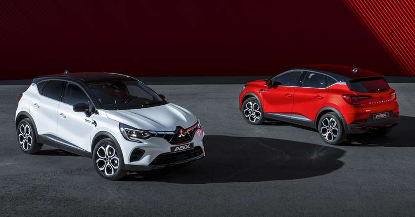 2023 Mitsubishi ASX for Europe – rebadged Renault Captur with 1.6L PHEV, hybrid; 1.3L MHEV and 1.0L 1514274