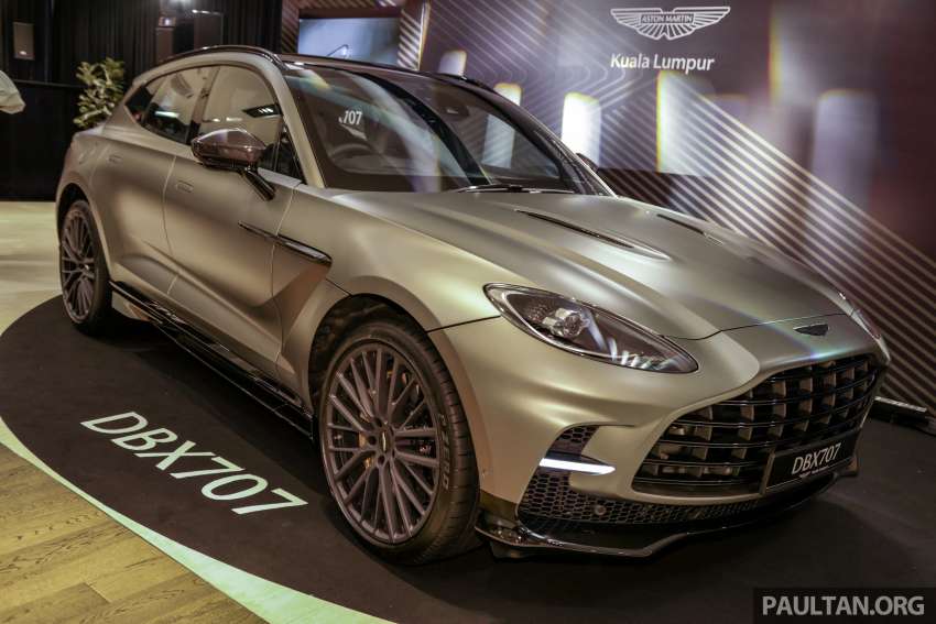 Aston Martin DBX707 diperkenalkan di Malaysia – enjin 4.0L V8, 707 PS dan 900 Nm; bermula dari RM1.098 juta 1506286