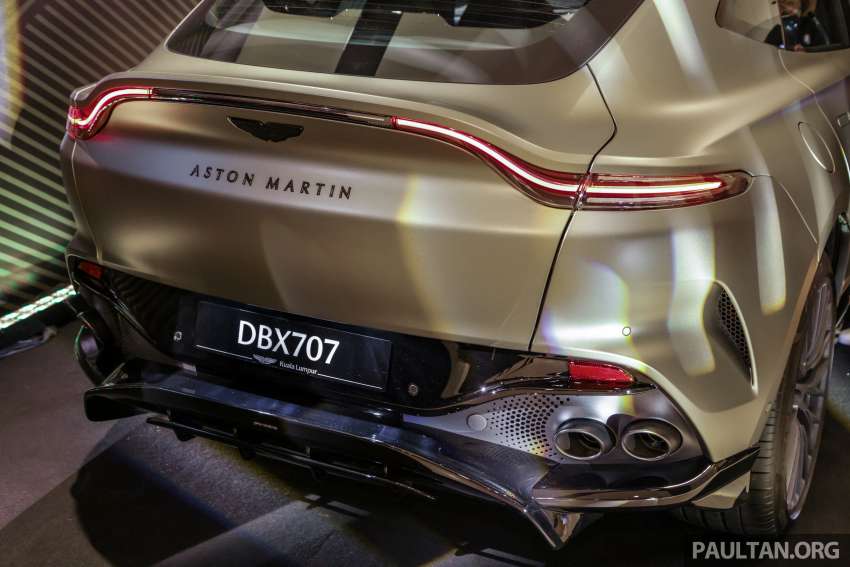 Aston Martin DBX707 diperkenalkan di Malaysia – enjin 4.0L V8, 707 PS dan 900 Nm; bermula dari RM1.098 juta 1506346