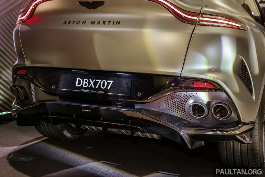 Aston Martin DBX707 diperkenalkan di Malaysia – enjin 4.0L V8, 707 PS dan 900 Nm; bermula dari RM1.098 juta 1506347