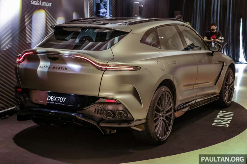 Aston Martin DBX707 diperkenalkan di Malaysia – enjin 4.0L V8, 707 PS dan 900 Nm; bermula dari RM1.098 juta 1506289