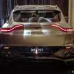 Aston Martin DBX707 diperkenalkan di Malaysia – enjin 4.0L V8, 707 PS dan 900 Nm; bermula dari RM1.098 juta