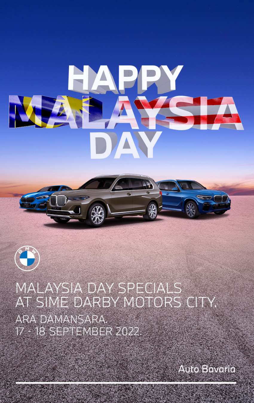 Enjoy the best deals and promotions at the Sime Darby Motors Malaysia Day event happening from Sept 17-18 1512322