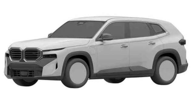 BMW XM patent images revealed – mildy toned-down Concept XM styling, to enter production end of 2022