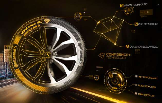 Continental UltraContact UC7 tyres now in Malaysia