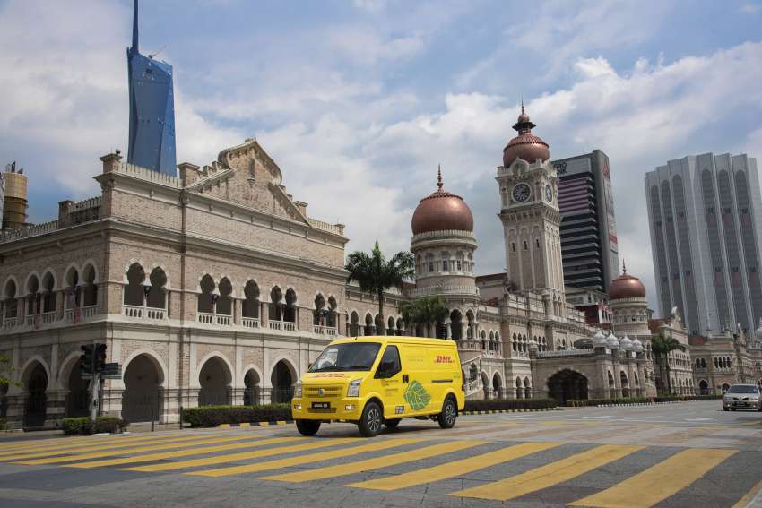 DHL Express Malaysia adds six CAM EC35 vans to last-mile fleet; to have 61 EVs in Malaysia by 2023 1518705