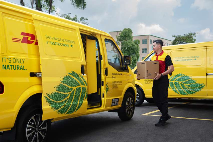 DHL Express Malaysia adds six CAM EC35 vans to last-mile fleet; to have 61 EVs in Malaysia by 2023 1518707