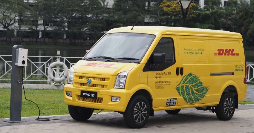 DHL Express Malaysia adds six CAM EC35 vans to last-mile fleet; to have 61 EVs in Malaysia by 2023 1518712