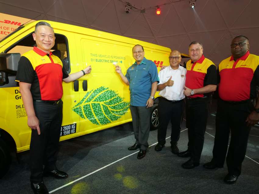DHL Express Malaysia adds six CAM EC35 vans to last-mile fleet; to have 61 EVs in Malaysia by 2023 1518713