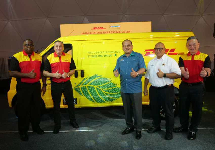 DHL Express Malaysia adds six CAM EC35 vans to last-mile fleet; to have 61 EVs in Malaysia by 2023 1518714