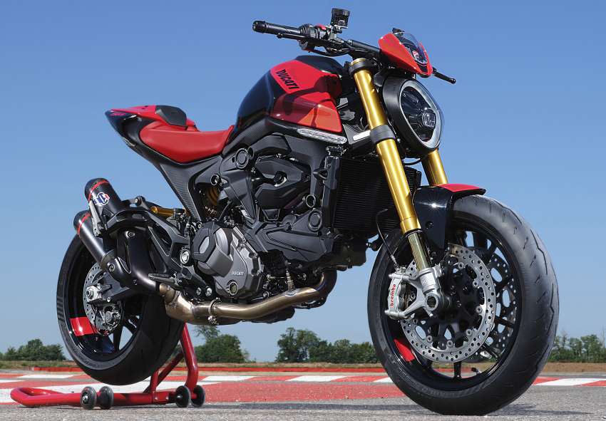 Ducati Monster SP 2023 diperkenal – versi prestasi terima peningkatan suspensi dan brek, 111 hp, 93 Nm 1513302