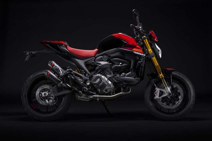 Ducati Monster SP 2023 diperkenal – versi prestasi terima peningkatan suspensi dan brek, 111 hp, 93 Nm 1513356