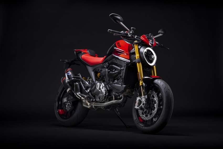 Ducati Monster SP 2023 diperkenal – versi prestasi terima peningkatan suspensi dan brek, 111 hp, 93 Nm 1513359