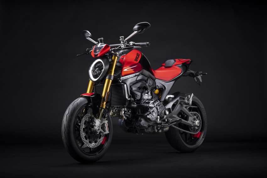 Ducati Monster SP 2023 diperkenal – versi prestasi terima peningkatan suspensi dan brek, 111 hp, 93 Nm 1513361