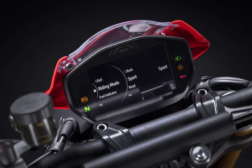 Ducati Monster SP 2023 diperkenal – versi prestasi terima peningkatan suspensi dan brek, 111 hp, 93 Nm 1513342