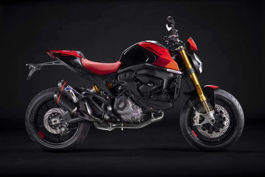 Ducati Monster SP 2023 diperkenal – versi prestasi terima peningkatan suspensi dan brek, 111 hp, 93 Nm 1513364